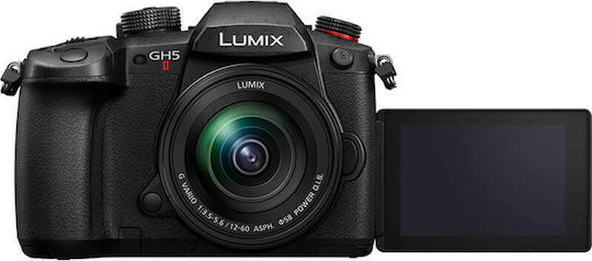 Panasonic Lumix GH5 II Spiegellose Kamera Kit (G Vario 12-60mm F3.5-5.6 Asph. Power OIS) Schwarz