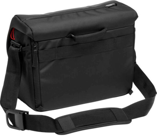 Manfrotto Τσάντα Ώμου Φωτογραφικής Μηχανής Advanced Messenger M III Μέγεθος Medium σε Μαύρο Χρώμα