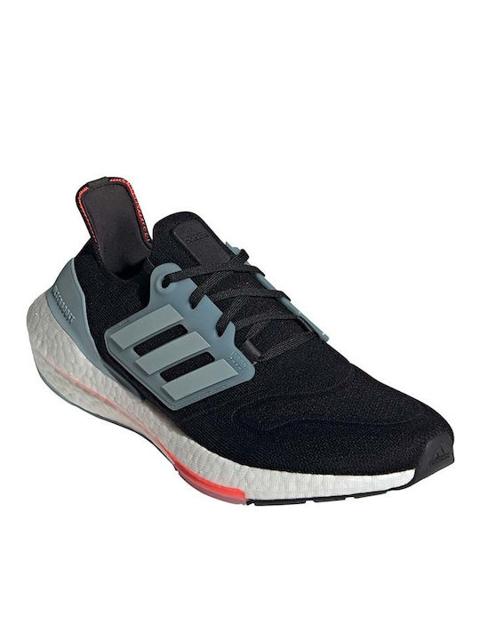 Adidas Ultraboost 22 Ανδρικά Αθλητικά Παπούτσια Running Core Black / Magic Grey / Turbo