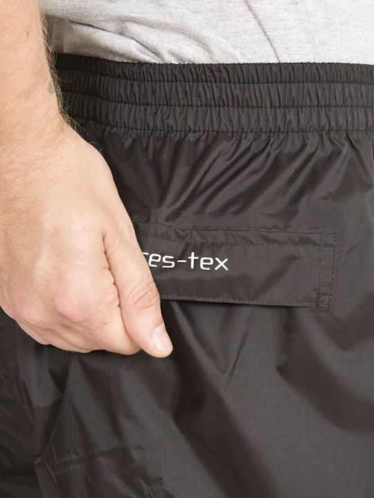 Trespass Qikpac Lang Hose Wandern Schwarz