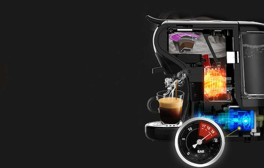 Hibrew H1A Espressor pentru capsule Dolce Gusto Presiune 19bar Negru