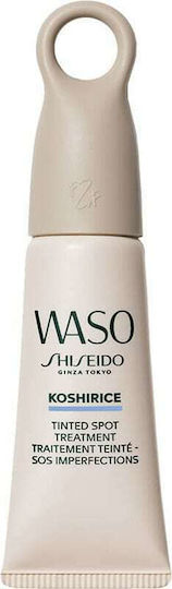 Shiseido Waso Koshirice Естествен Мед 24-часовен Дневен Крем за Лице с Цвят и SPF15 против Несъвършенства по кожата и Акне 8ml
