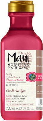 Maui Moisture Lightweight Hydration + Hibiscus Water Șampoane de Reconstrucție/Nutriție pentru Toate Tipurile Păr 1x385ml