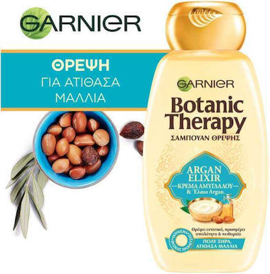 Garnier Botanic Therapy Argan Elixir Shampoos Wiederaufbau/Ernährung für Trockenes Haar 1x400ml