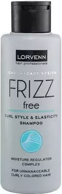 Lorvenn Frizz Free Curl & Elasticity Σαμπουάν Λείανσης για Σγουρά Μαλλιά 100ml