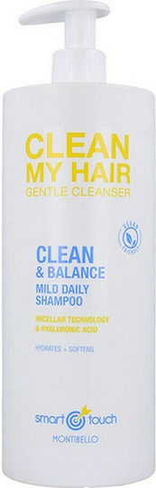 Montibello Smart Touch Clean My Hair Shampoos Hydration for All Hair Types 300ml