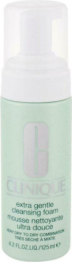 Clinique Extra Gentle Cleansing Αφρός Καθαρισμού Προσώπου 125ml
