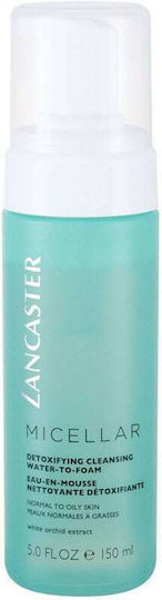 Lancaster Micellar Detoxifying Cleansing Water to Foam Micellar Water Αφαίρεσης Μακιγιάζ Προσώπου 150ml
