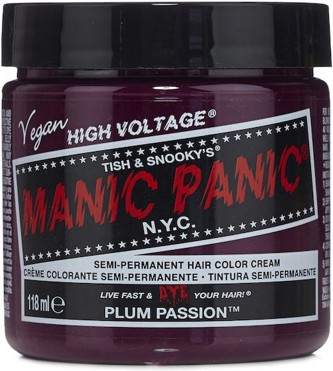 Manic Panic Classic High Voltage Temporäre Haarfärbung Plum Passion 118ml