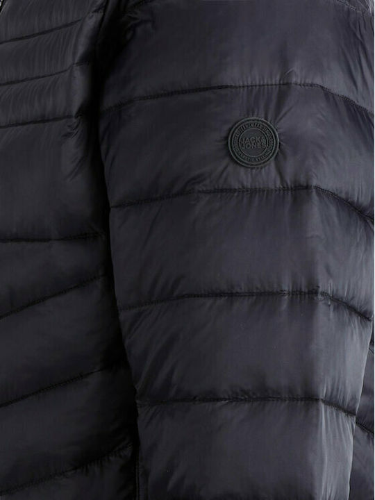 Зимно Мъжко Яке Puffer Черно