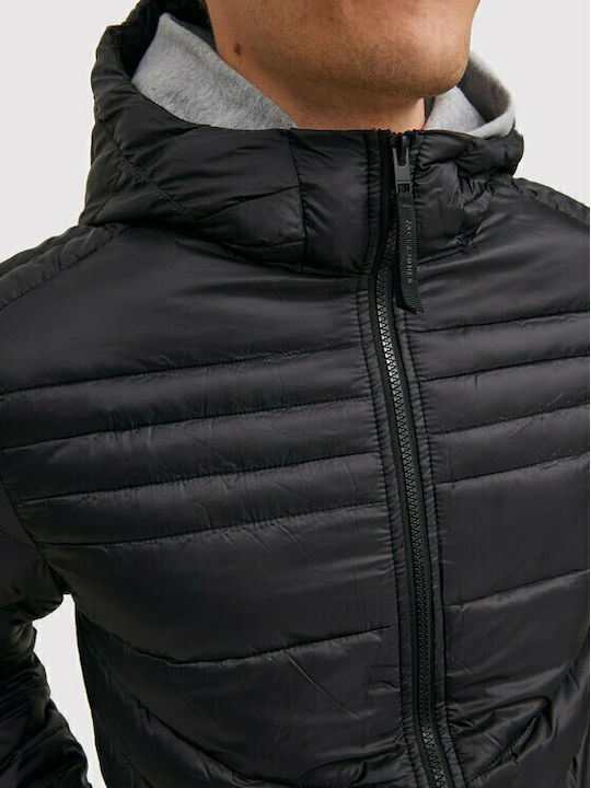 Winter Jacke Puffer Schwarz
