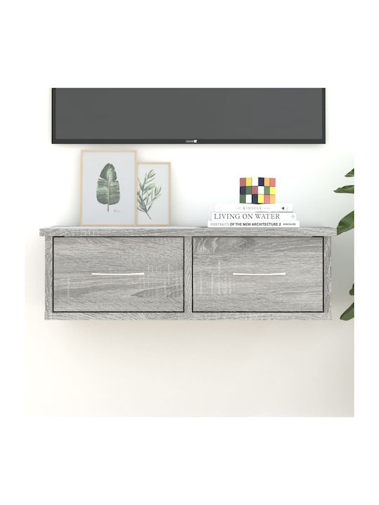 Cabinet Wall Grey 60x26x18.5cm