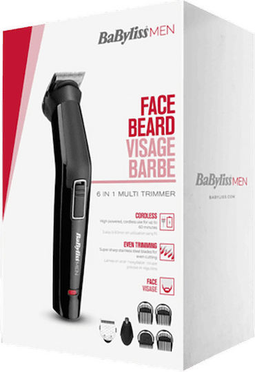 Babyliss Rechargeable Hair Clipper Black MT725E