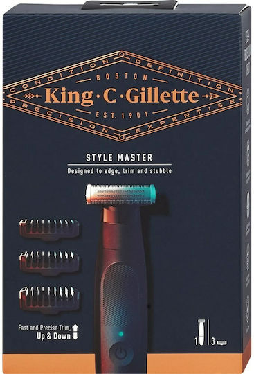 Gillette King C Style Master Машинка за Подстригване Черна