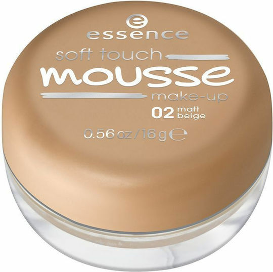Essence Soft Touch Mousse Foundation 02 16gr