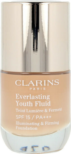 Clarins Everlasting Youth Fluid Liquid Foundation SPF15 30ml