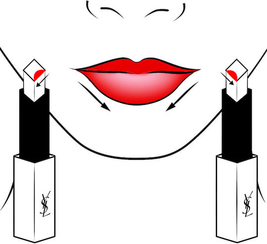 Ysl Rouge Pur Couture The Slim Matte Ruj Mat 416 Psychedelic Chili 2.2gr