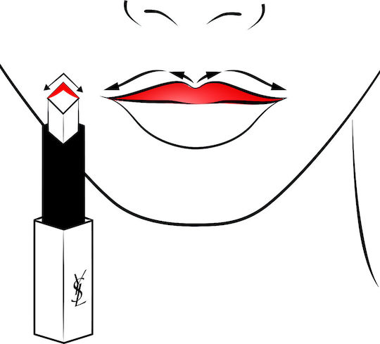 Ysl Rouge Pur Couture The Slim Matte Lipstick Long Lasting Matte 10 Corail Antinomique 2.2gr