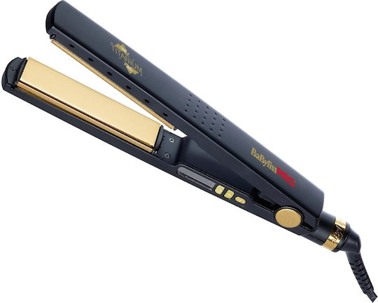 Babyliss Pro Titanium Special Edition BAB3091BKTE Πρέσα Μαλλιών Ionic