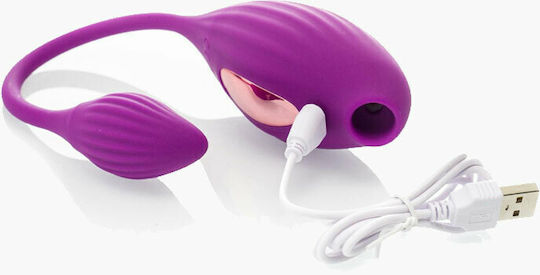 Zenn Treasure Cunt Sucker & G-Spot Vibrator Vibrator G-Punkt 31.5cm Fuchsia