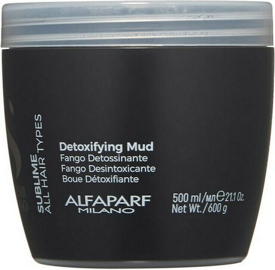 Alfaparf Milano Professional Detoxifying Mud Μάσκα Μαλλιών για Επανόρθωση 500ml