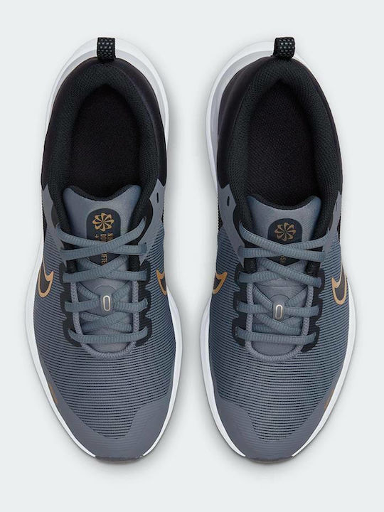 Downshifter Downshifter 12 Kids Sports Shoes Running with Laces Cool Grey / Metallic Gold / Black / White