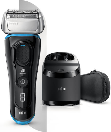 Braun Series 8 Ξυριστική Μηχανή Προσώπου Επαναφορτιζόμενη