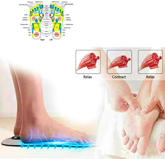 Factory EMS Foot Mat Συσκευή Μασάζ για τα Πόδια με Δόνηση