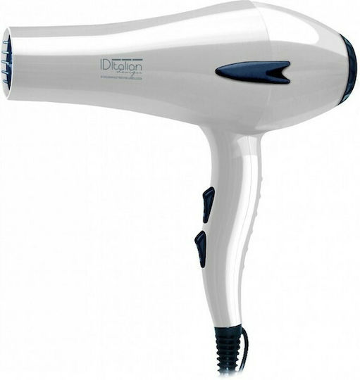 ID Italian GTI2600 Plus Passion Professional Hair Dryer 2200W White