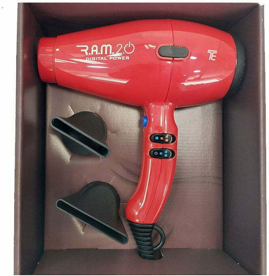 Tecno Dry RAM 2.0 Digital Power Επαγγελματικό Πιστολάκι Μαλλιών 2400W