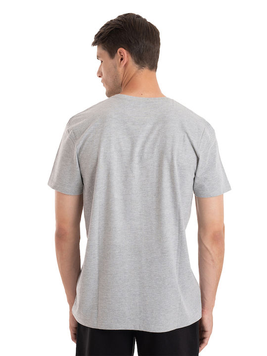 Magnetic North Men's Short Sleeve T-shirt Gray