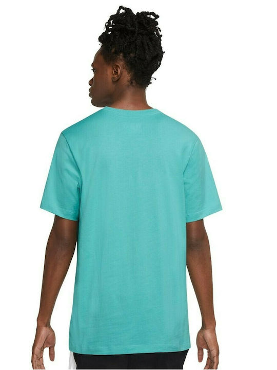 Jordan Men's Athletic T-shirt Short Sleeve Turquoise