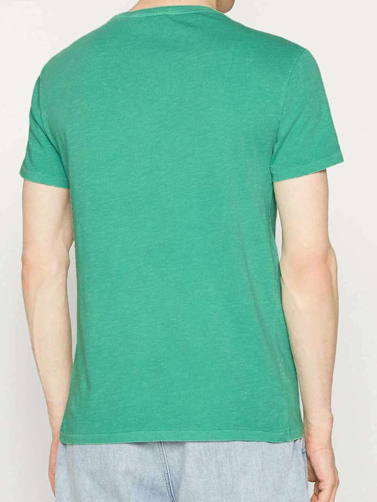 Ralph Lauren T-shirt Bărbătesc cu Mânecă Scurtă Verde