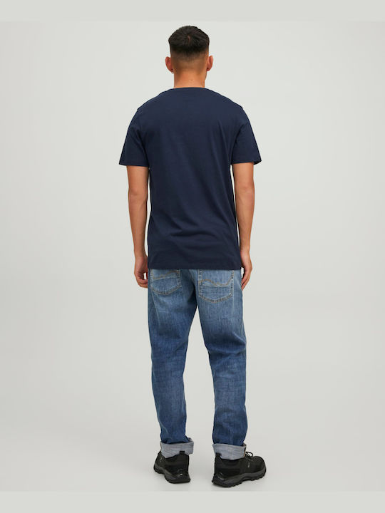 Jack & Jones Men's Short Sleeve T-shirt Navy Blazer