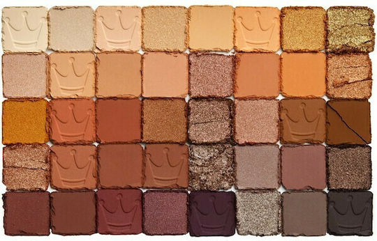 NYX Professional Makeup Ultimate Queen Palette mit Gepressten Lidschatten in Mehrfarbiger Form 40gr