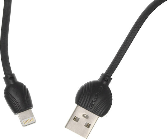 Awei CL-61L USB-A zu Lightning Kabel Schwarz 2m