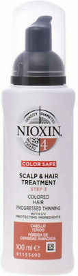 Nioxin System 4 Color Safe Lotion Αναδόμησης Step 3 για Βαμμένα Μαλλιά 100ml