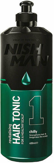 NISHMAN Hair Tonic Lotion Μαλλιών για Τόνωση 400ml