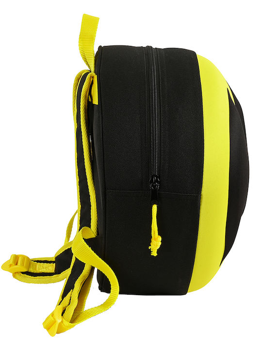 Safta Schulranzen Rucksack Kindergarten Gelb mit Flaschenhalter 10Liter