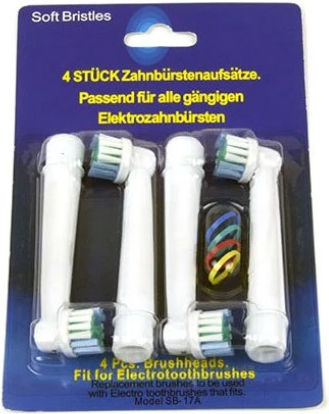 Timeless Tools Electric Toothbrush Replacement Heads HOP1000118 4pcs