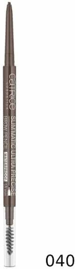 Catrice Cosmetics Slim'Matic Ultra Precise Αδιάβροχο Μολύβι για Φρύδια 040 Cool Brown
