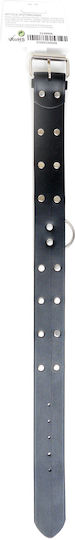 Kinksters Collar Collar With Studs 4cm Vegan Leather in Black Color