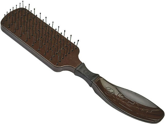 Kent Curve Vegan Friendly Flexi Βούρτσα Μαλλιών Καφέ