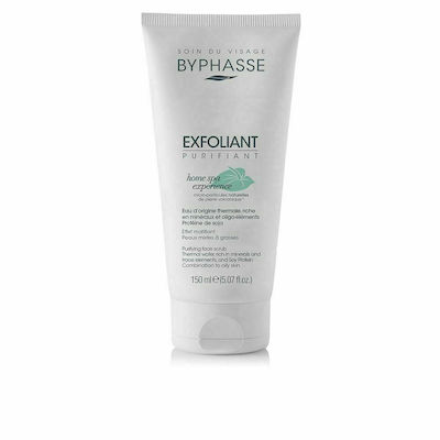 Byphasse Purifying Combination/Oily Skins Scrub pentru Față pentru Piele Grasă 250ml