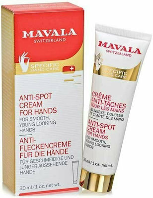 Mavala Switzerland Anti-blemish Cream for Hands Crema de mâini hidratantă 30ml