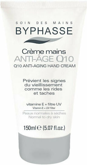Byphasse Q10 Anti-Aging Αντιγηραντική Κρέμα Χεριών 150ml