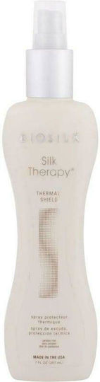 Biosilk Silk Therapy Thermal Shield Spray Protecție termică pentru păr 207ml