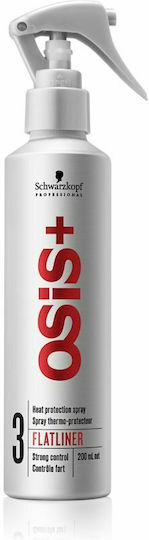 Schwarzkopf OSiS+ 3 Flatliner Spray Θερμοπροστασίας Μαλλιών κατά του Φριζαρίσματος 200ml