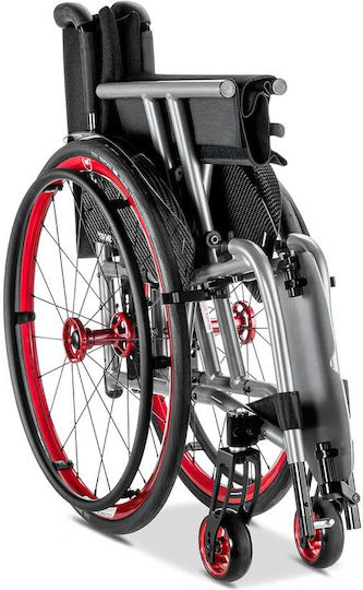 Meyra Smart F 2.360 Rollstuhl Einfacher Typ 46cm 2.360 Schwarz