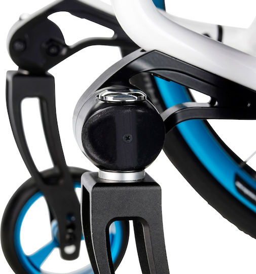 Meyra Smart S 2.370 Αναπηρικό Αμαξίδιο Απλού Τύπου 46cm 2.370 Λευκό
